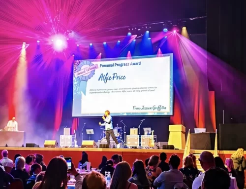 Matt Hosts Leicester Ciy Councils Celebration Event For Young People In Care At Demontfort Hall